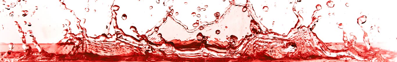 Red wine splashing - graphic